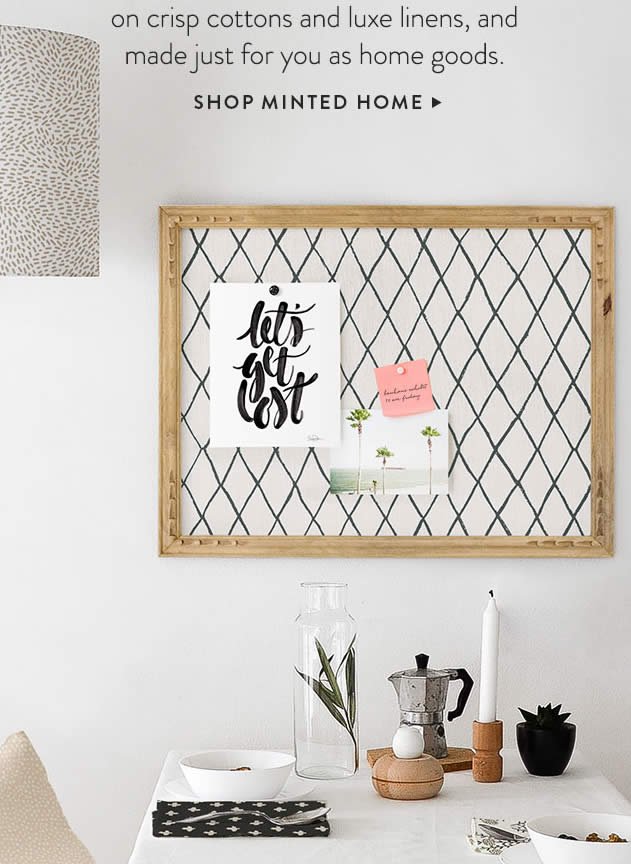 Shop Minted Home