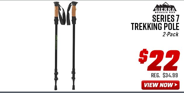 Sierra Mountain Gear Series 7 Trekking Pole - 2-Pack