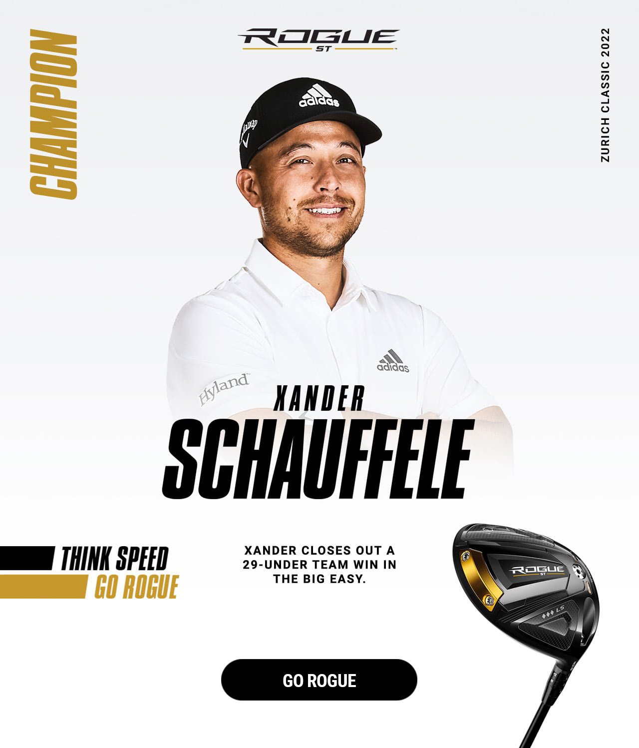 Xander Schauffele - Xander closes out a 29-under team win in the Big Easy.