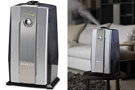 Boneco Warm or Cool Mist Ultrasonic Humidifier w/ 2-Gallon Water Tank