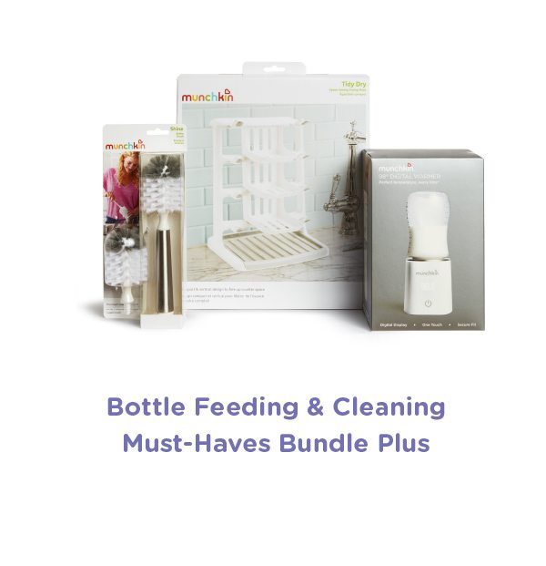 Bottle feeding and cleaning bundle
