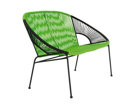 JAMBI Green Woven Garden Bench now £175.00