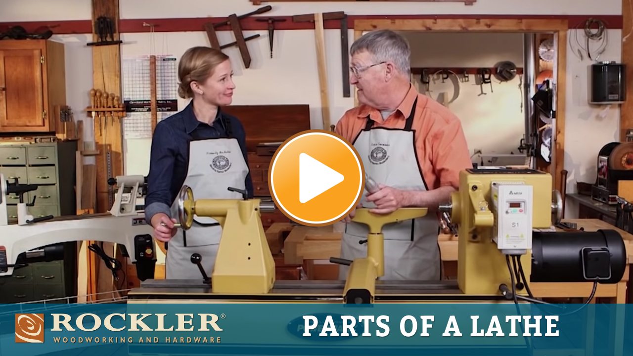 Rockler Skill Builder: Parts Of A Lathe!