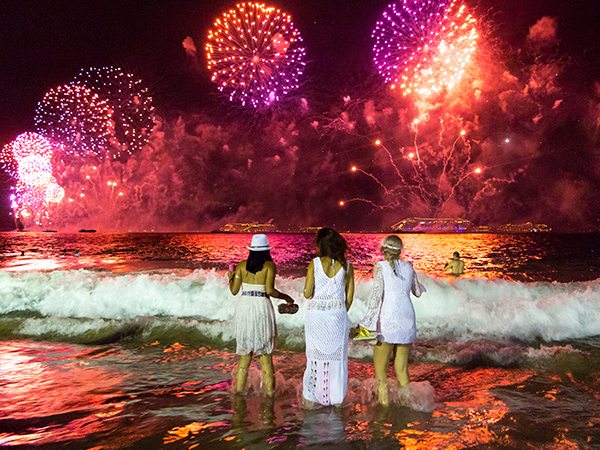 NYE in Copacabana, Rio de Janeiro