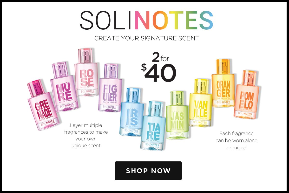 Solinotes Create Your Signature Scent Layer Multiple Fragrances To Make Your Own Unique Scent Each Fragrance Can Be Worn Alone Or Mixed - Shop Now