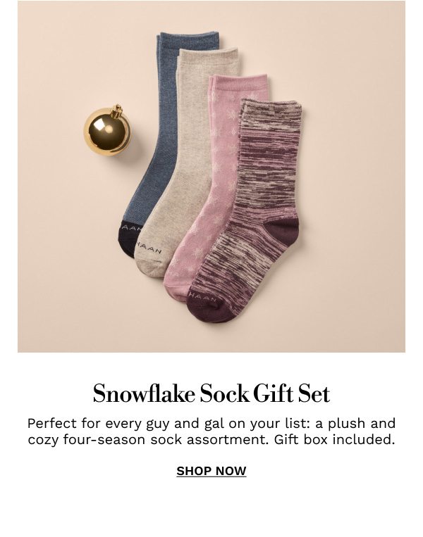 Snowflake Sock Gift Set | SHOP NOW