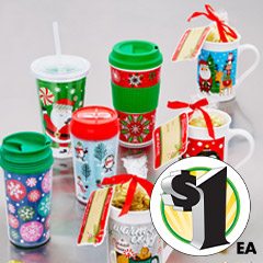Shop $1 Christmas Mugs & Tumblers