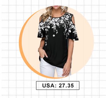 Crinkle Chest Button Up Star Print T Shirt