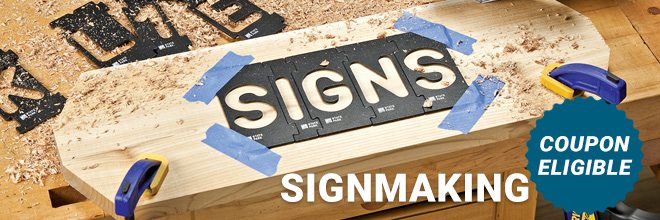 Signmaking - coupon eligible