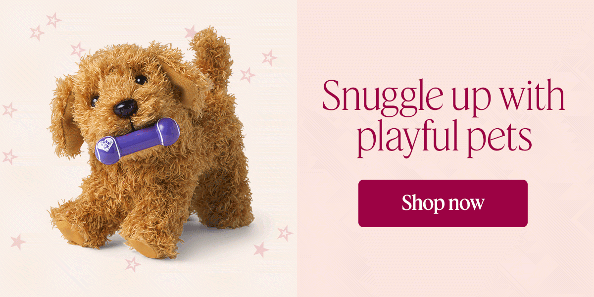 Snuggle up with playful pets