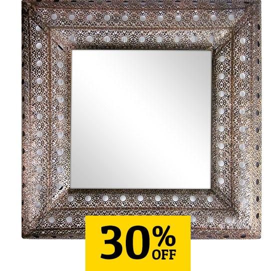 Moroccan Cut Out Mirror - 30% OFF