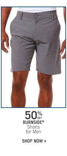 50% Off Burnside Shorts for Men