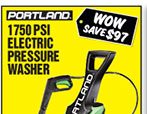  1750 PSI 1.3 GPM Electric Pressure Washer 