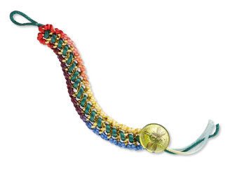 Bracelet Chain Woven with Satinique™ Cord