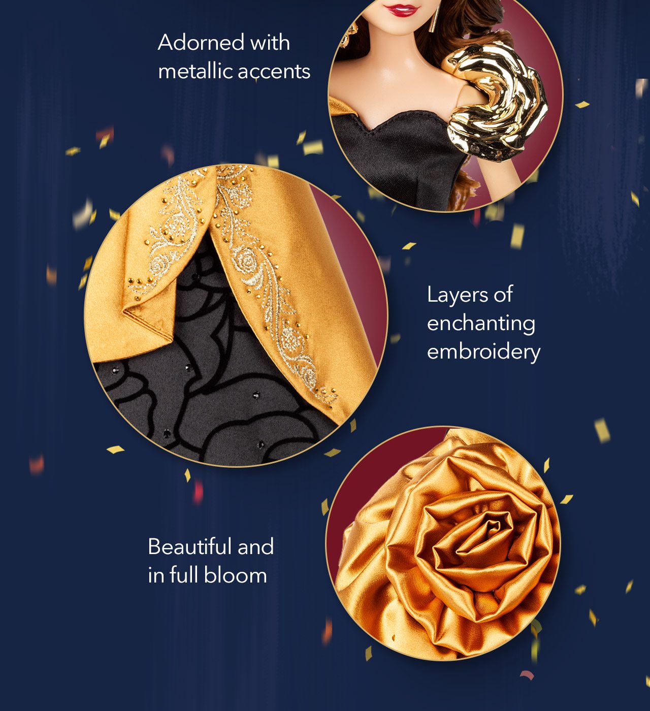 Belle Masquerade Designer Doll | Shop Now