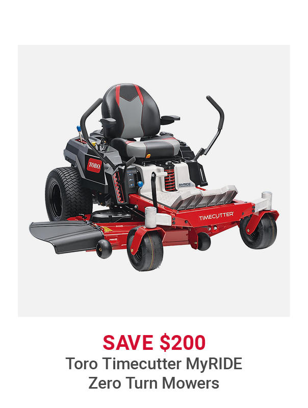 Toro Timecutter MyRIDE Zero Turn Mowers