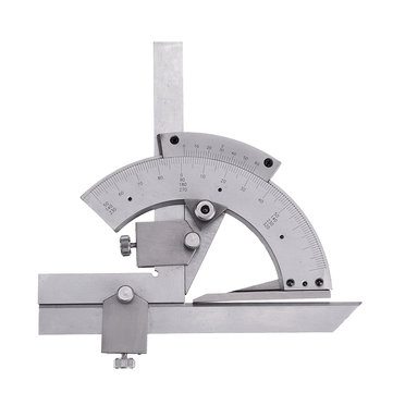 Drillpro 0-320 Degrees Precision Vernier Angle Ruler Universal Bevel Protractor Measuring Finder Woodworking Measuring Tools