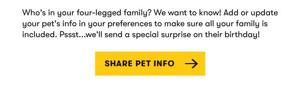 Pet Info