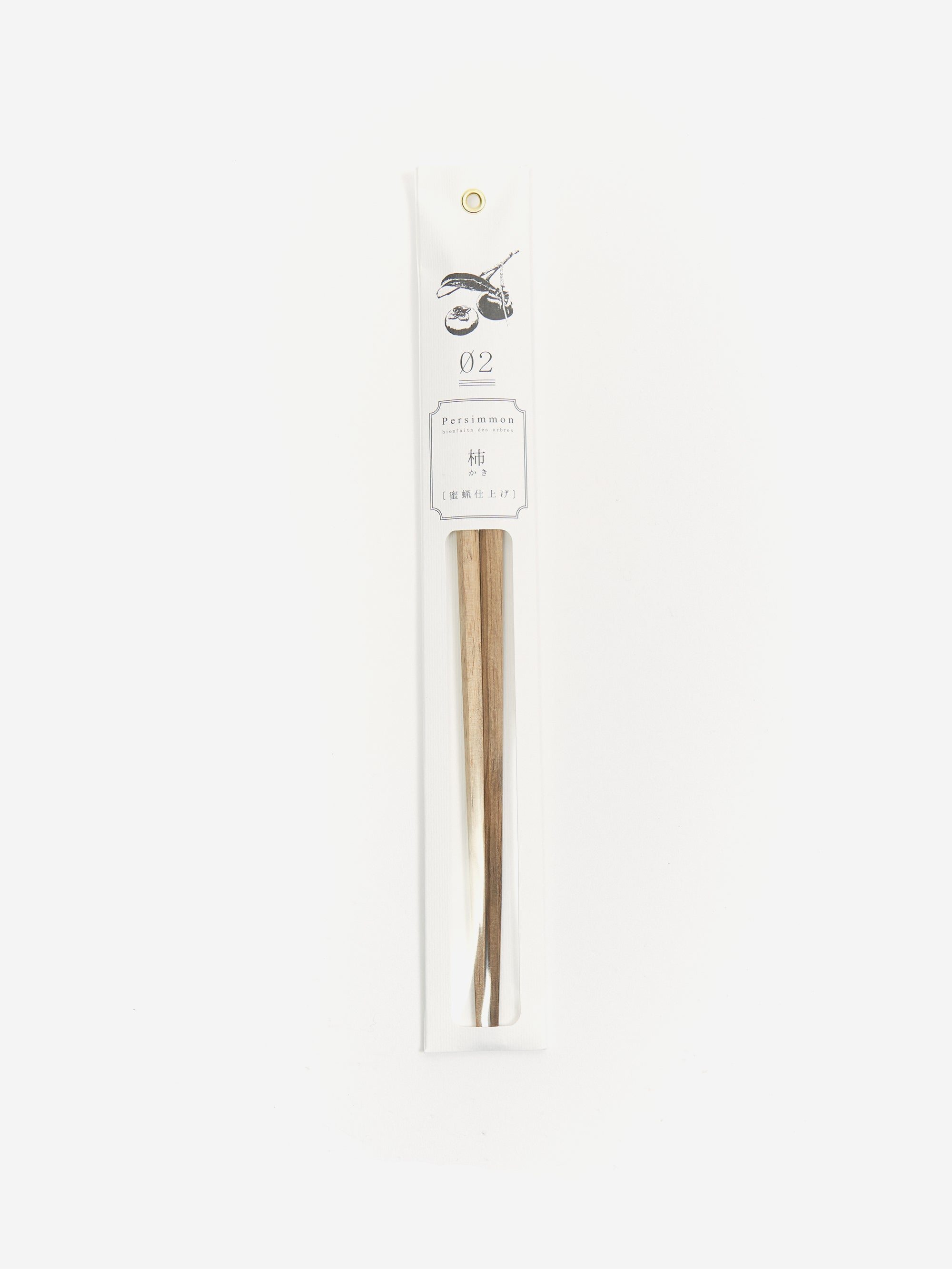 Image of Tetoca Japan Natural Wood Chopsticks - Persimmon