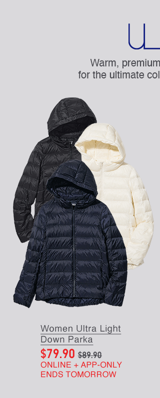 PDP5 - WOMEN ULTRA LIGHT DOWN JACKET