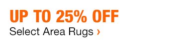 Up to 25% Off Select Area Rugs