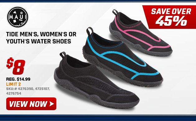 Maui & Sons Tide Men's, Women's or Youth's Water Shoes