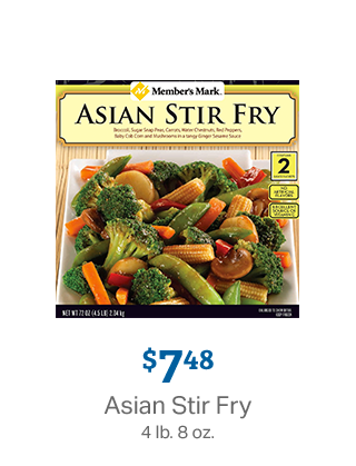 Asian Stir Fry 4 lb. 8 oz.