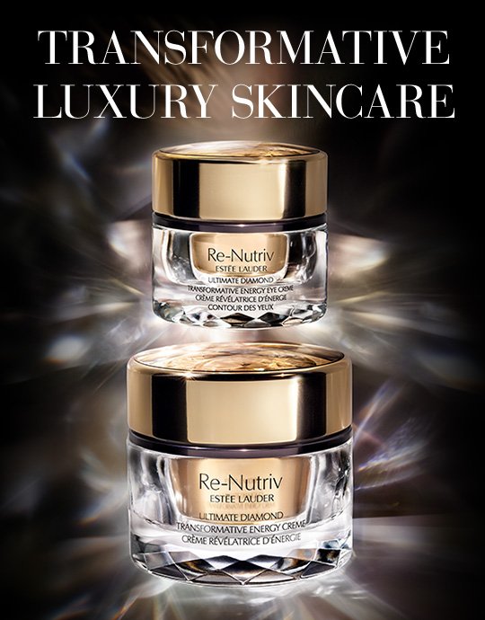 Transformative Luxury Skincare RE-NUTRIV ULTIMATE DIAMOND COLLECTION Infused with our energizing Black Diamond Truffle Extract for a more sculpted, lifted, refined and radiant look. Empower your skin like never before. Experience It Now