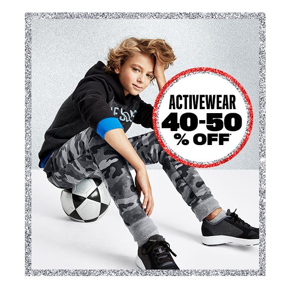 Activewear 40-50% Off