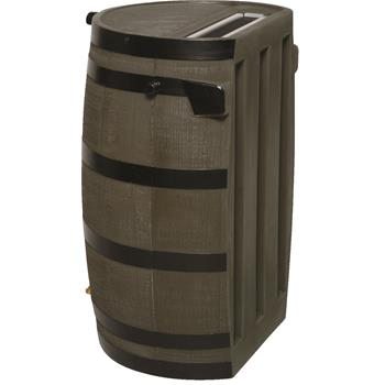 Woodgrain 50-gal. Rain Barrel