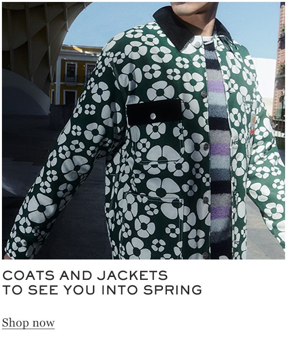 Coats and jackets to see you into spring