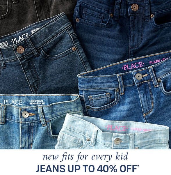 Up to 40% Off Jeans 