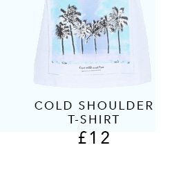 Cold shoulder tshirt