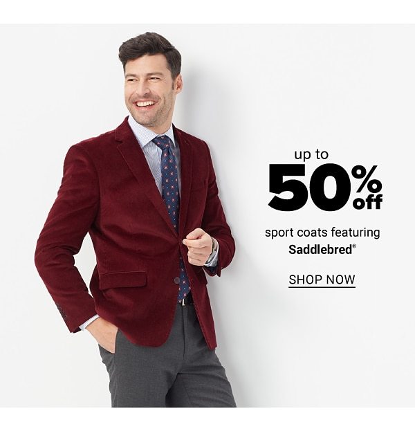 Up to 50% off Sportcoats featuring Saddlebred - Shop Now