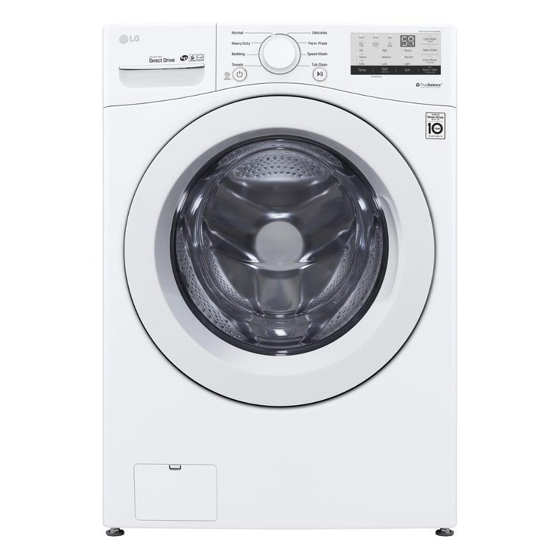 LG Ultra Large Front Load Washer - 4.5 cu. ft. White