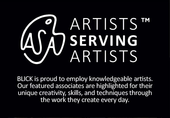 Artists Serving Artists - Blick is proud to employ knowledgeable artists.