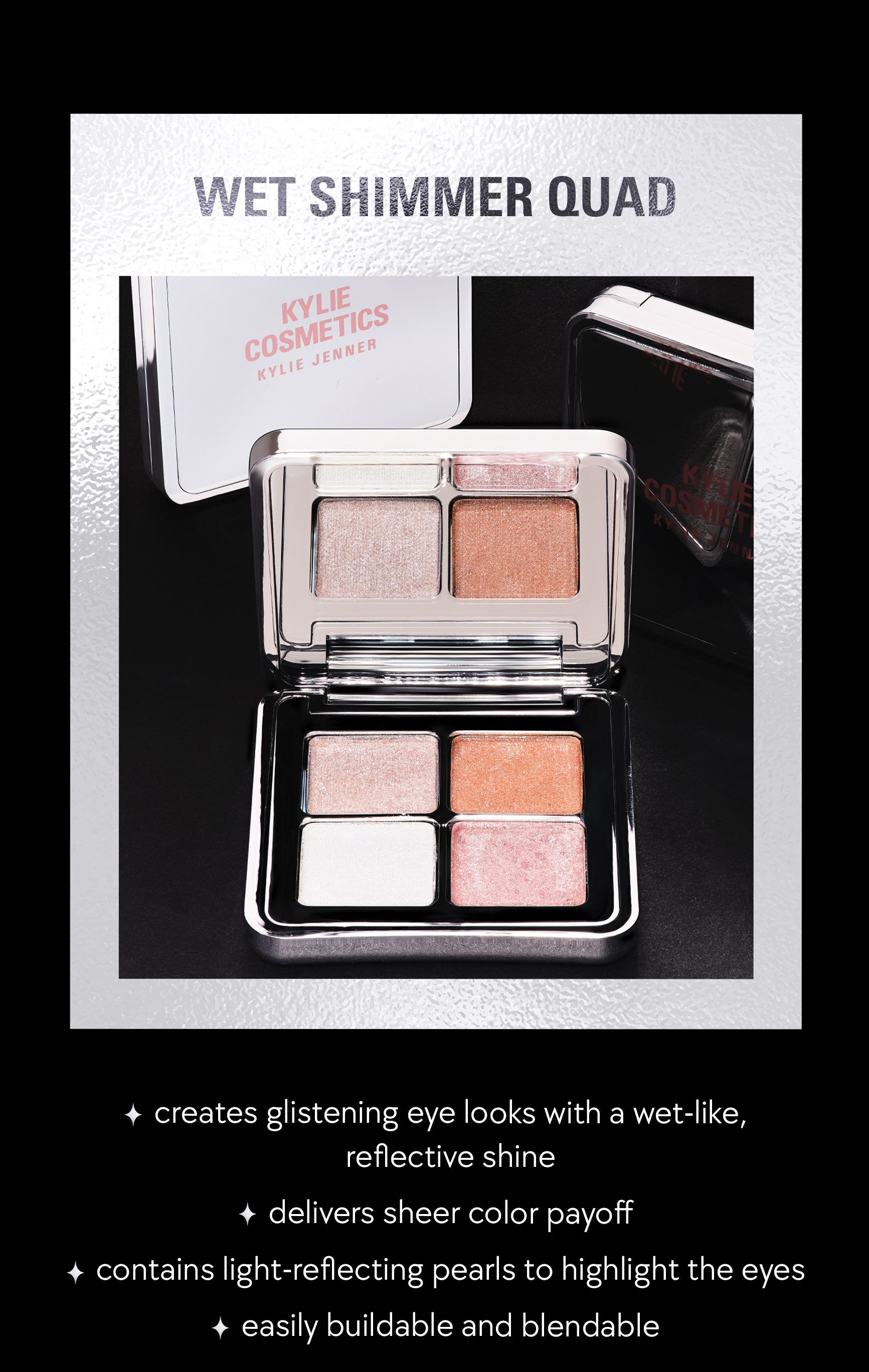 shop new wet shimmer quad