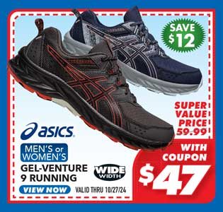 ASICS Gel-Venture 9 Men's or Women's Running Shoes