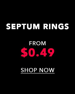 Shop Clearance Septum Rings >