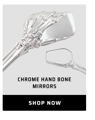 Chrome Hand Bone Mirrors