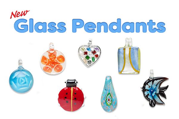 New Glass Focals and Pendants