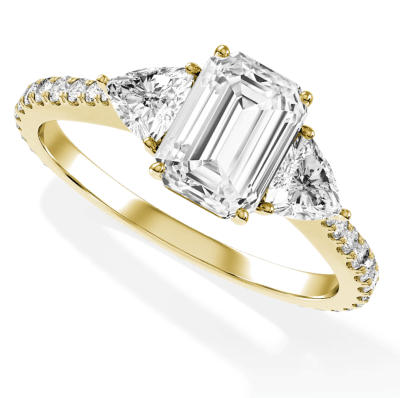 Image of a personalized engagement ring. click here to Personalize Your Engagement Ring