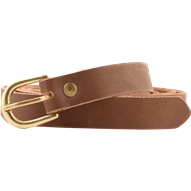 Medieval Leather Buckle Belt - Brown