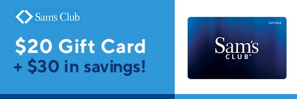 Get $50 in savings from Sam's Club