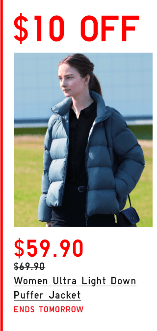 WOMEN ULTRA LIGHT DOWN PUFFER JACKET