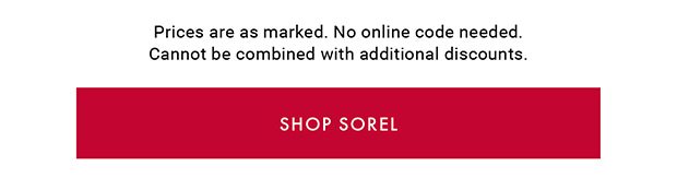 SHOP SOREL