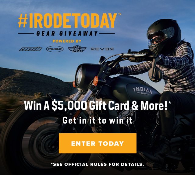 Enter IRODETODAY Giveaway 