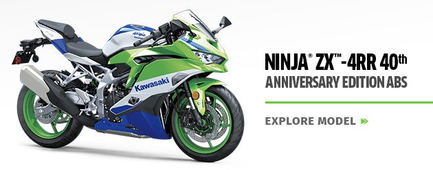 Ninja® ZX™-4RR 40th Anniversary Edition ABS