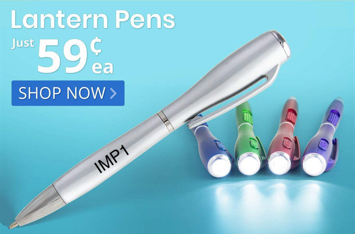 Lantern Pens for only 59¢ each!