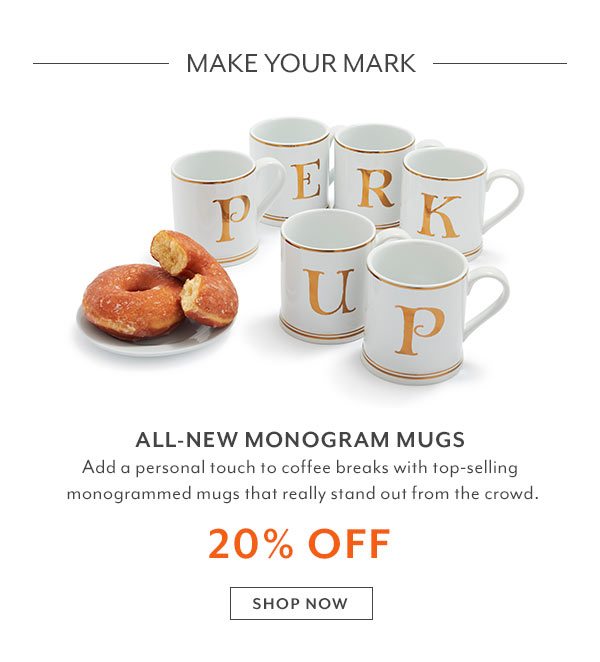 Monogram Mugs